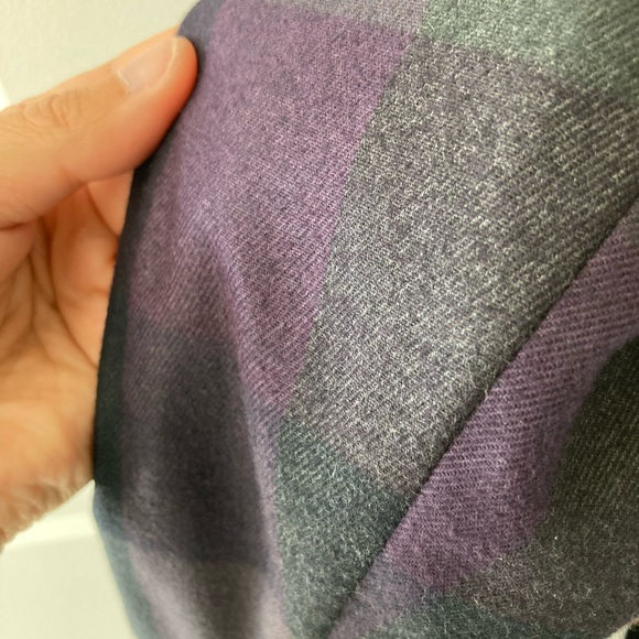 Boss Orange plaid blazer/jacket - purple/grey - size 0 - Picture 12 of 13